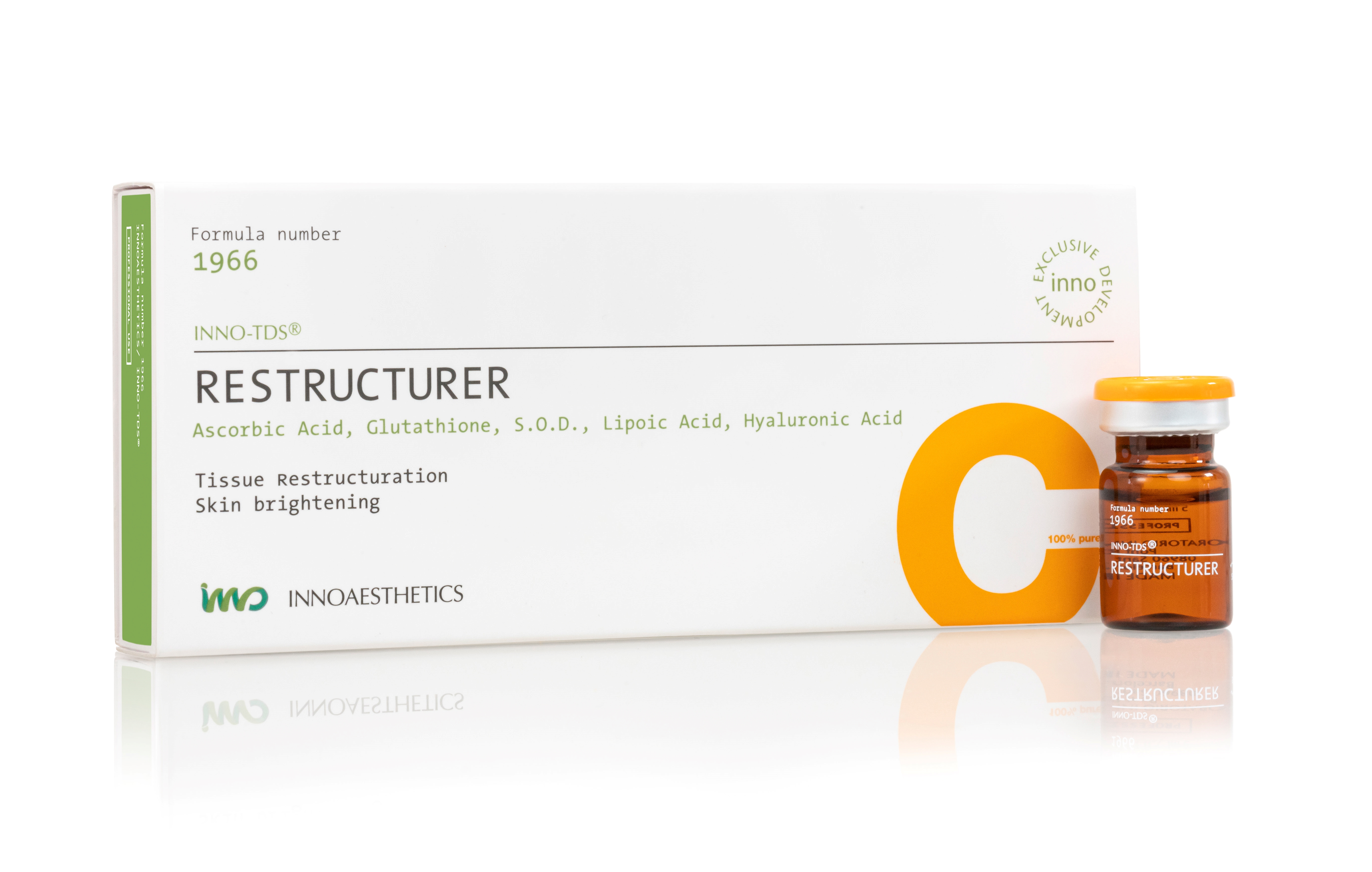 INNO TDS Restructurer: Intensives Antioxidans zur Hautstraffung 4 x 5ml (V37 06 26)