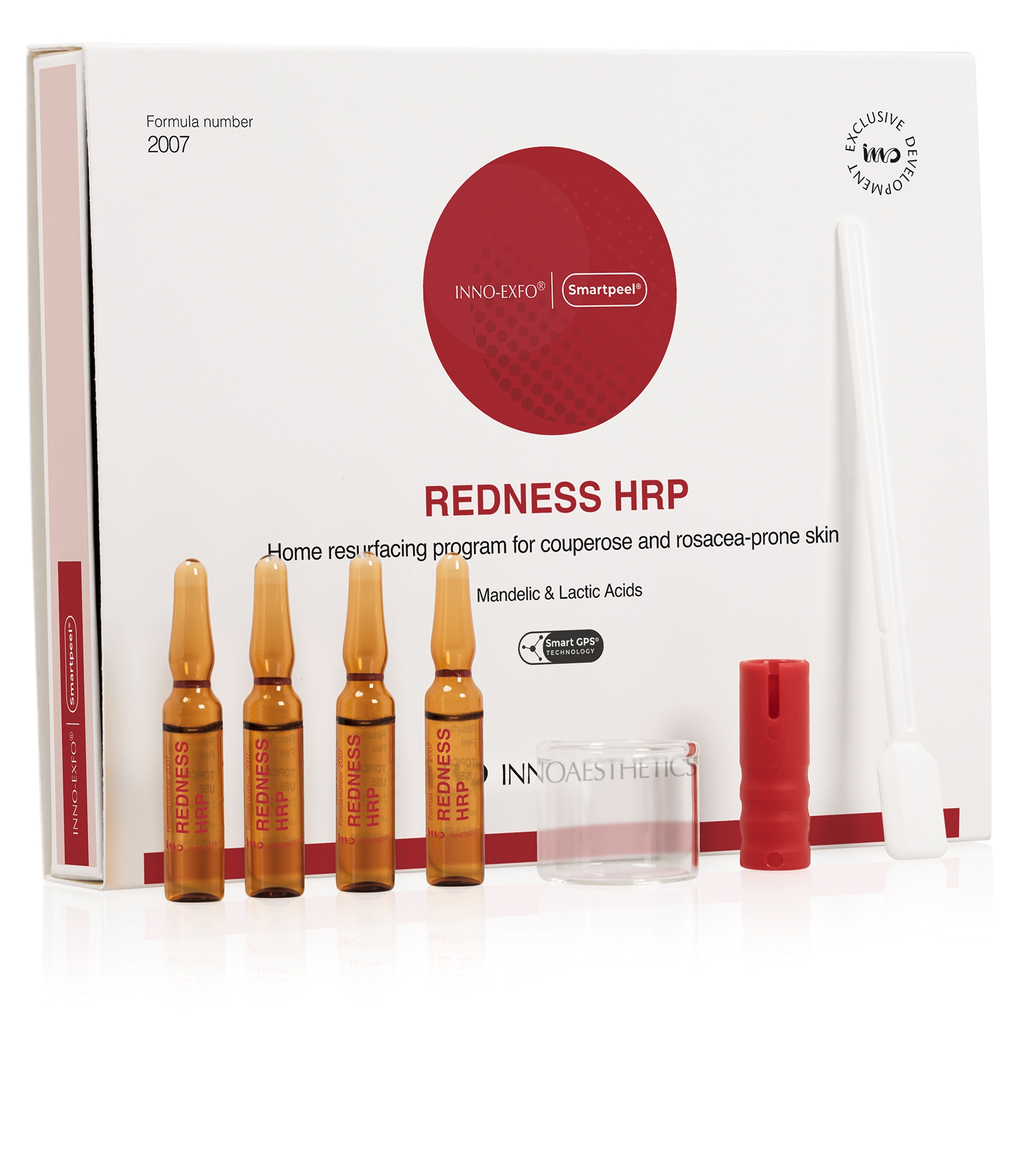 INNO Exfo Redness HRP: Innovative Lösung für Hautrötungen und empfindliche Haut 4*2 ml INNO Exfo Redness HRP: Innovative Lösung für Hautrötungen und empfindliche Haut 4*2 ml