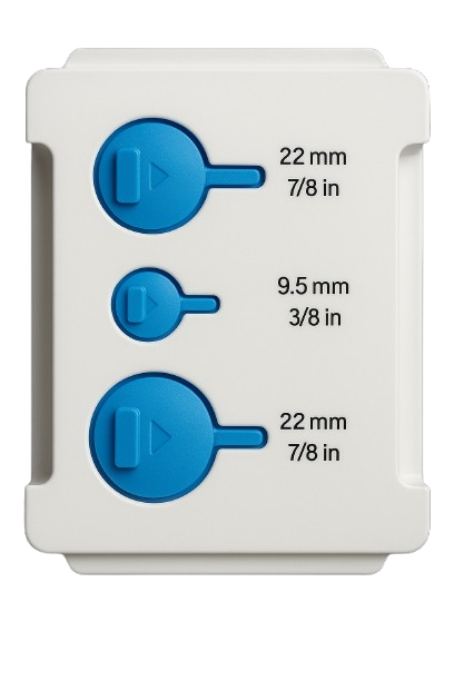 CONMED PX5 Ersatzfilter – 4er Pack für 35 Std. 