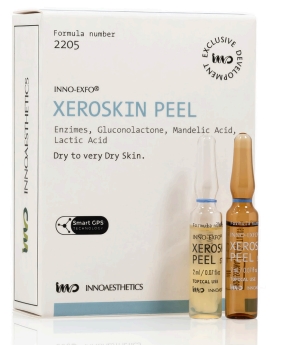 INNO Exfo Xeroskin Peel: Intensive Feuchtigkeitsbehandlung für trockene und dehydrierte Haut 6x2 ml (T01 09 25)