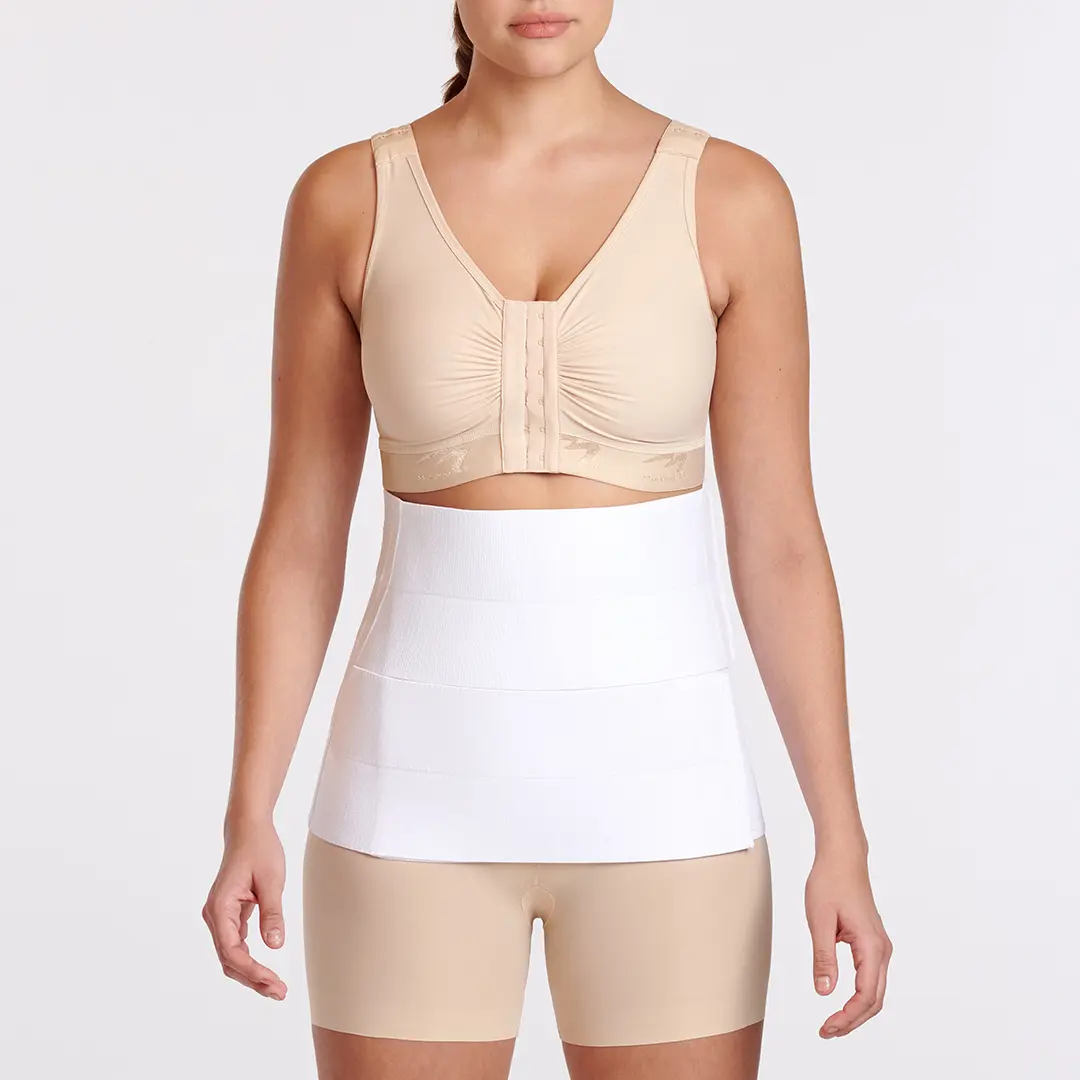 Marena Recovery AB4S2 Abdominalgurt Weiß – Optimale Unterstützung nach Bauchdeckenstraffung Marena Recovery AB4S2 Abdominalgurt Weiß – Optimale Unterstützung nach Bauchdeckenstraffung