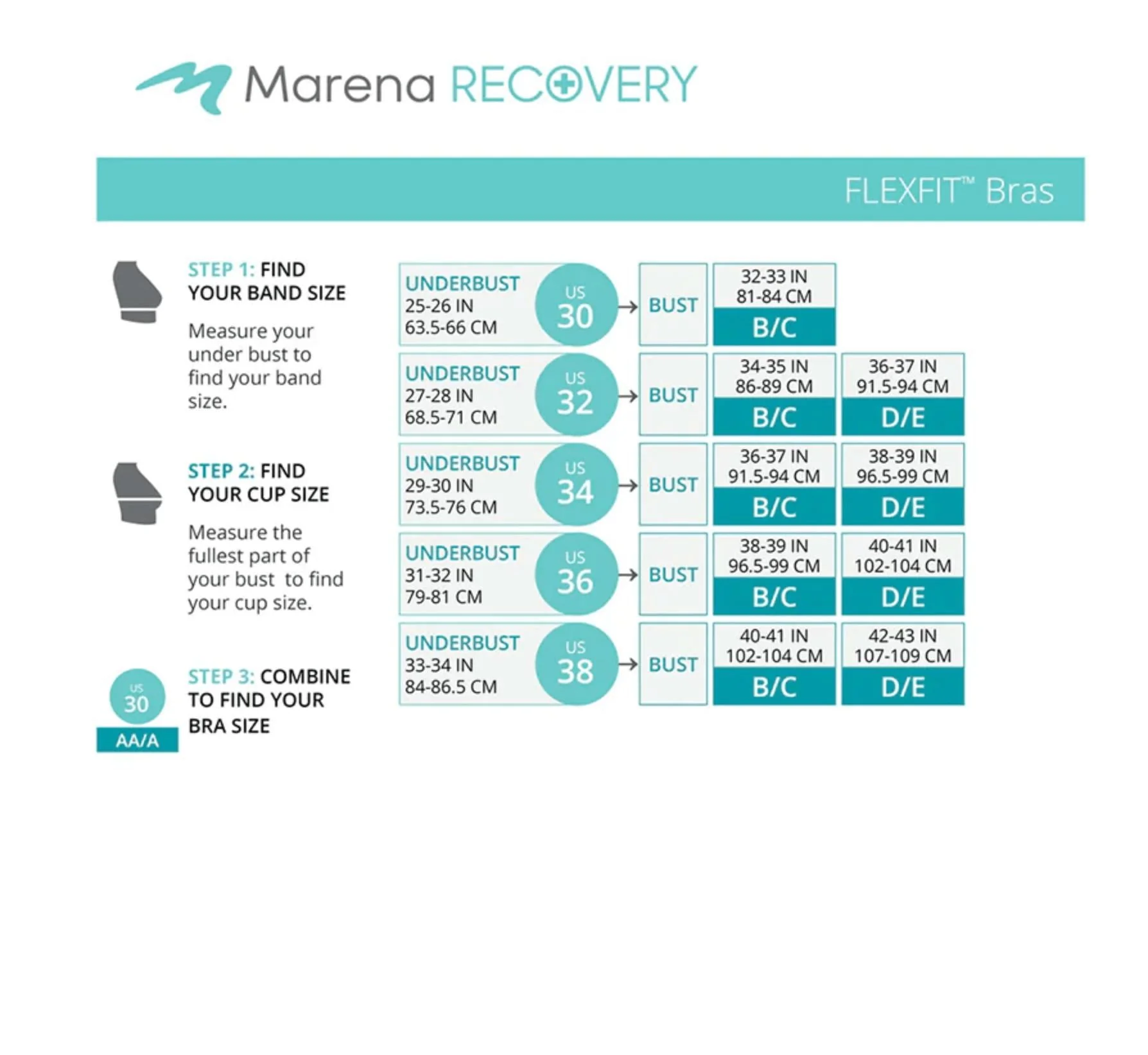 Marena Recovery B11 Kompressions BH