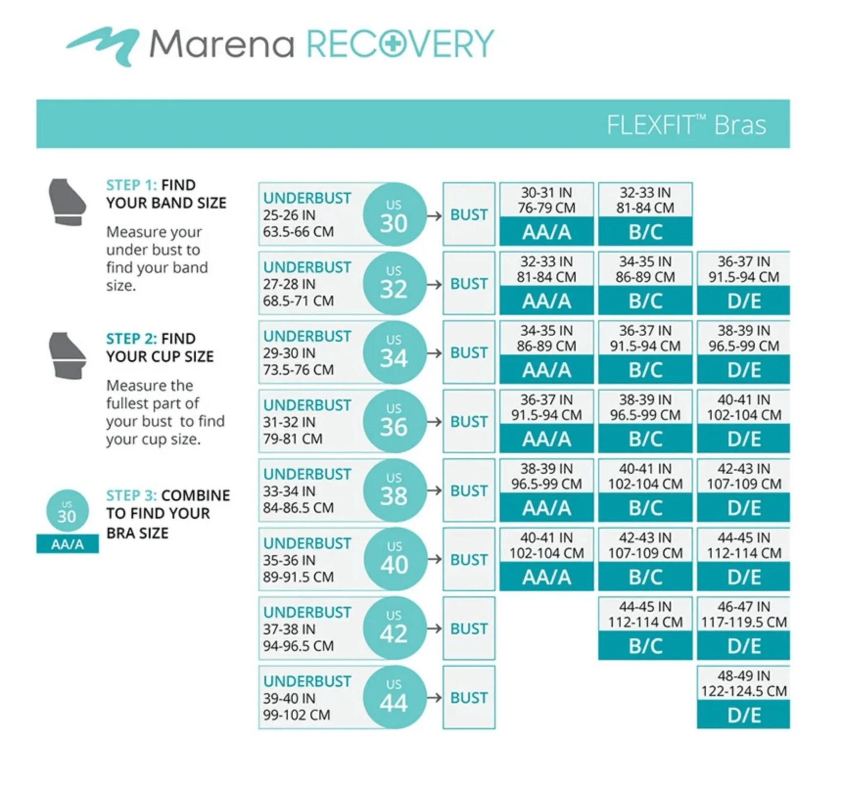 Marena Recovery B01G: Der ideale Kompressions-BH für Implantat und Eigenfett-Brustvergrößerung und Brustverkleinerung 